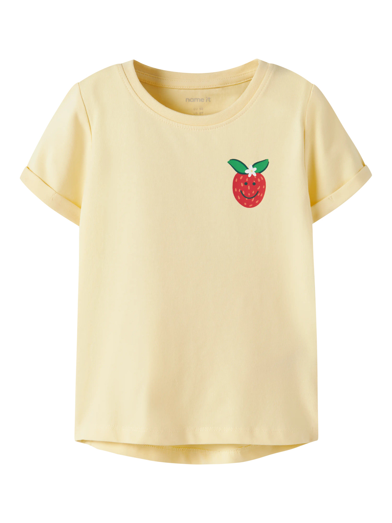 Name It T-shirt - NmfVix - Double Cream/Strawberry