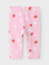 NAME IT Capri Leggings Vivian Pink Frosting Strawberry