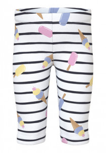 NAME IT Capri Leggings Vivian Bright White Ice