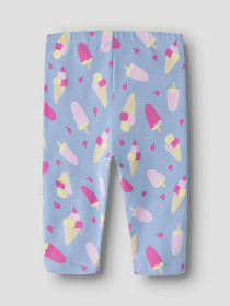 NAME IT Leggings Vivian Capri Serenity Ice Cream