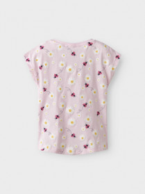 NAME IT T-shirt Vigga Festival Bloom Ladybug
