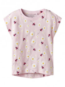 NAME IT T-shirt Vigga Festival Bloom Ladybug