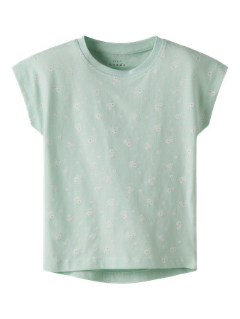 NAME IT T-shirt Vigga Honeydew Flower