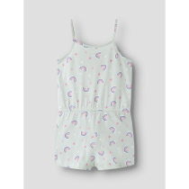 NAME IT Strap Suit Vigga Pale Aqua Rainbow