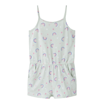 NAME IT Strap Suit Vigga Pale Aqua Rainbow