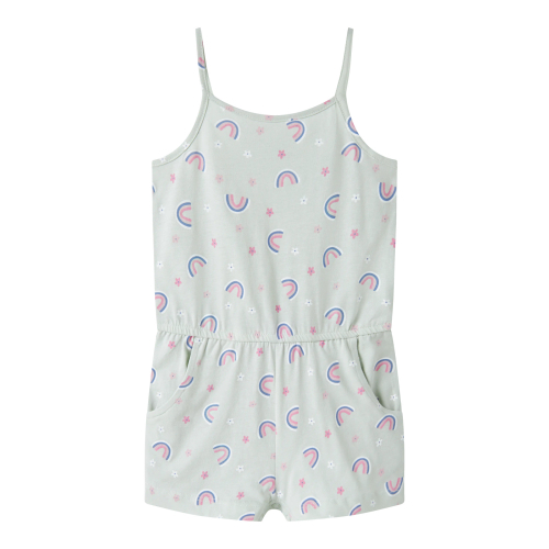Name It Sommerdragt - NmfVigga - Pale Aqua/Rainbow