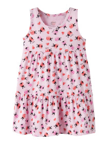 NAME IT Spencer Kjole Vigga Pirouette Ladybug Hearts