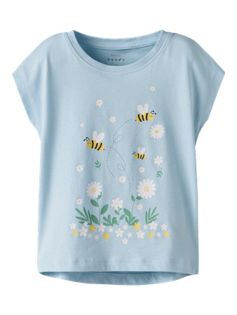 NAME IT T-shirt Vigea Cool Blue Bubblebee