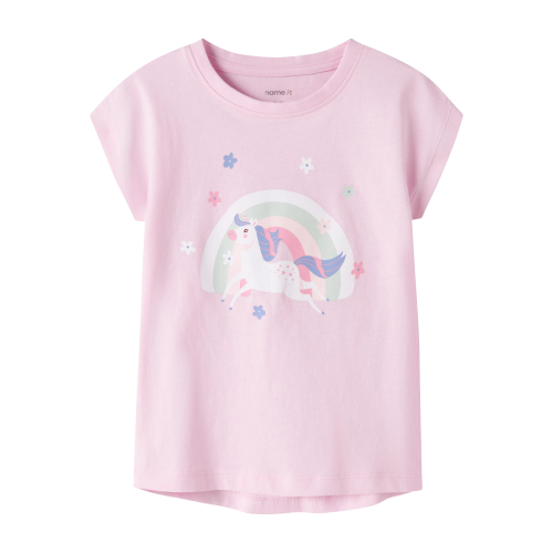 Name It T-shirt - NmfVigea - Pirouette/Rainbow Unicorn