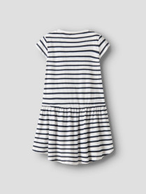 NAME IT Kortærmet Kjole Vigga Bright White Stripe