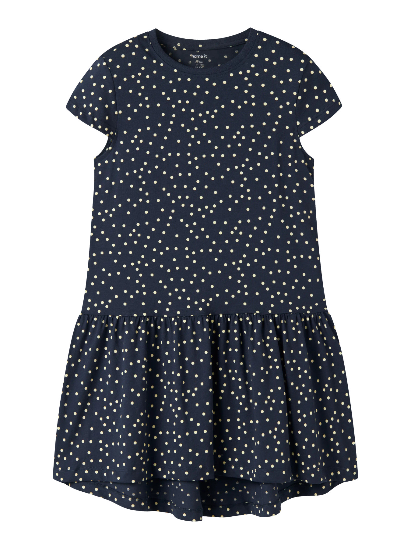 Name It Kjole - NkfVigga - Navy Blazer/Dots