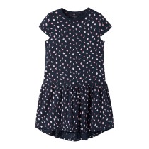 NAME IT Kjole Vigga Navy Blazer Florals