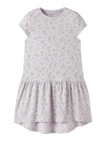 NAME IT Kjole Vigga Lavender Fog 