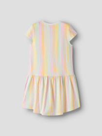 NAME IT Kjole Vigga Bright White