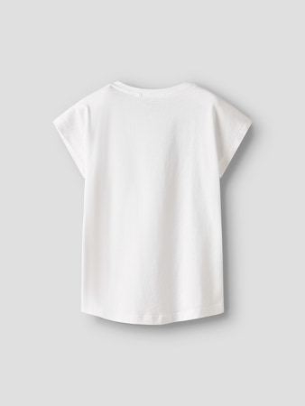 NAME IT Nkfvigea Capsl Top - Bright White Animals