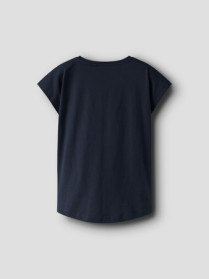 NAME IT T-shirt Vigea Dark Sapphire Blue Bow