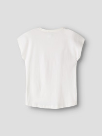 NAME IT T-shirt Vigea Cloud Dancer Oranges