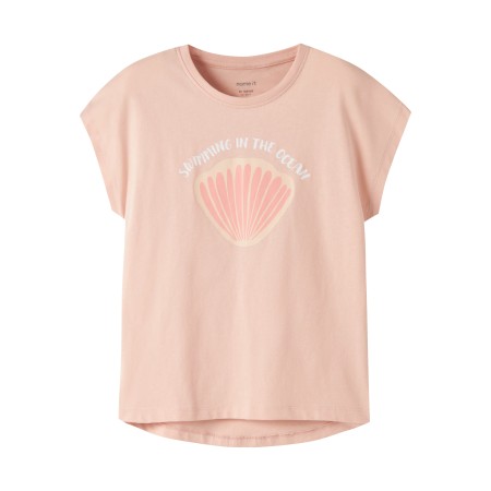 Name It T-shirt - NkfVigea - Cameo Rose/Shells