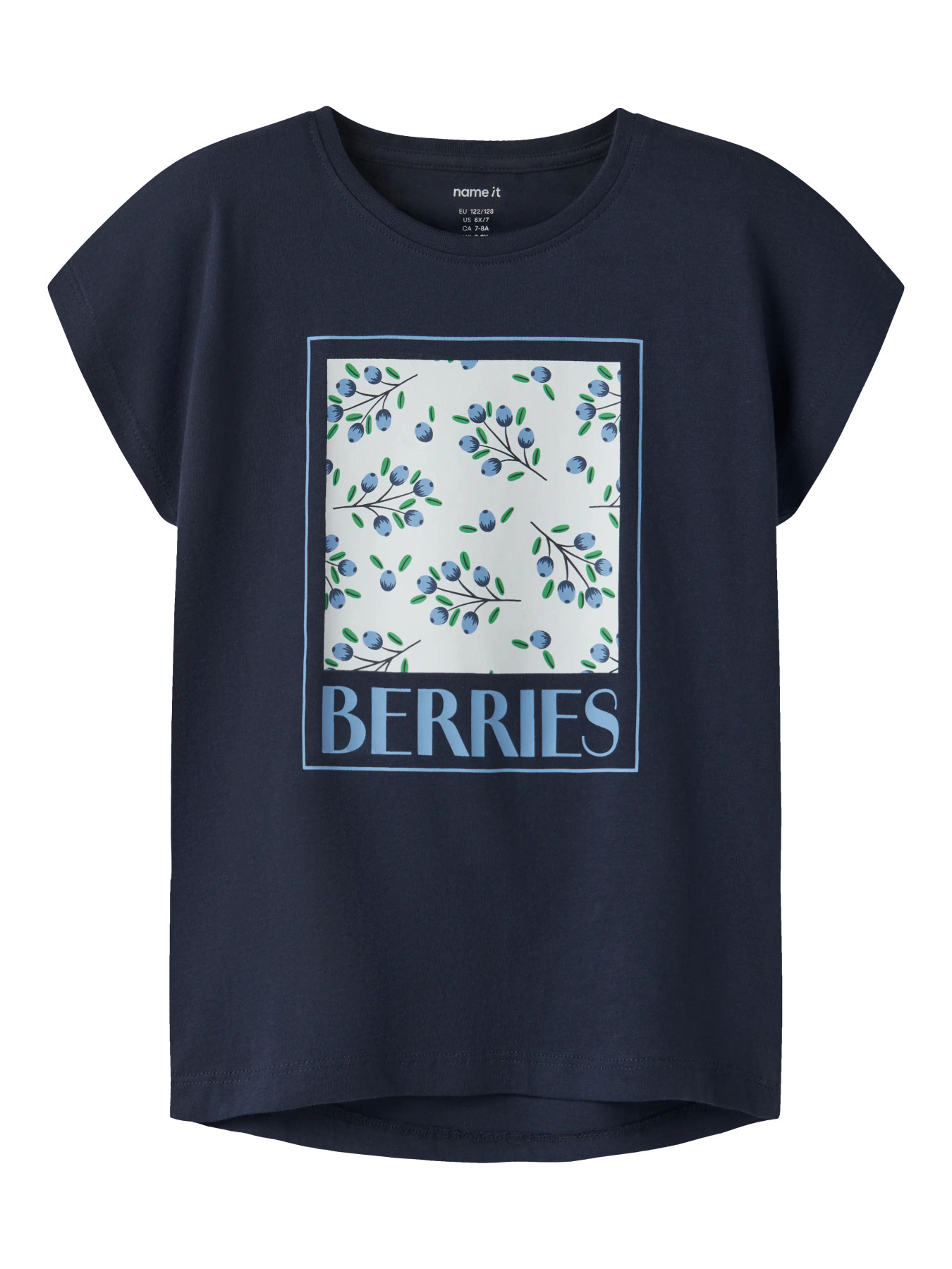 Name It T-shirt - NkfVigea - Navy Blazer/Berries