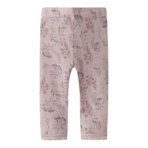 NAME IT Uld Leggings Wang Violet Ice Flowers