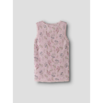 NAME IT Uld Undertrøje Wang Violet Ice Flowers