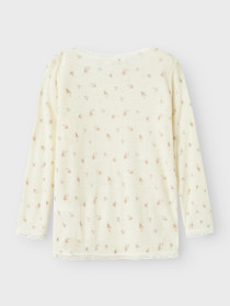 NAME IT Langærmet Uld Bluse Wang Snow White