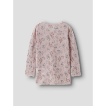 NAME IT Uld Bluse Wang Violet Ice Flowers