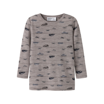 NAME IT Uld Rib Bluse Wang Satellite Highway