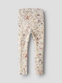 NAME IT Leggings Niara Oatmeal Woodrose