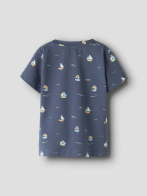 NAME IT T-shirt Vroels Vintage Indigo Boat