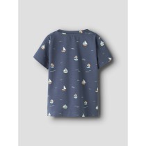 NAME IT T-shirt Vroels Vintage Indigo Boat