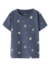 NAME IT T-shirt Vroels Vintage Indigo Boat