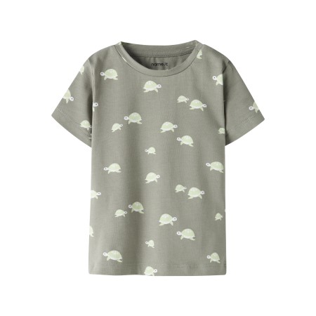 NAME IT T-shirt Vroels Shadow Turtle billede