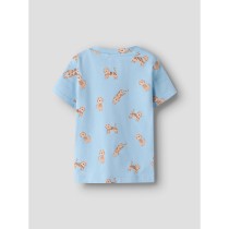 NAME IT T-shirt Vroels Airy Blue Tiger