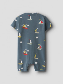 NAME IT Sunsuit Vroels Blue Mirage Boats