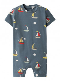 NAME IT Sunsuit Vroels Blue Mirage Boats