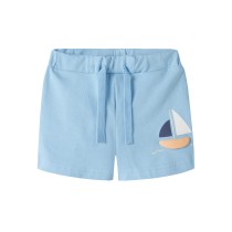 NAME IT Shorts Vacion Airy Blue Boats