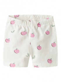 NAME IT Baby Shorts Vandora Cloud Dancer Apples