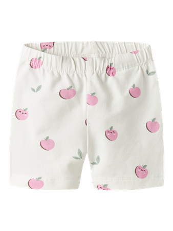 NAME IT Baby Shorts Vandora Cloud Dancer Apples