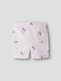 NAME IT Shorts Vandora Lavender Fog Butterfly