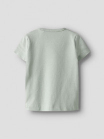 NAME IT T-shirt Vubie Aqua Gray Apple