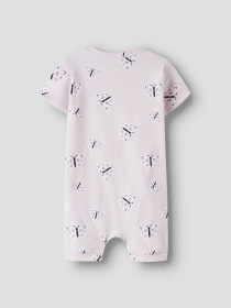 NAME IT Sunsuit Vandora Lavender Fog Butterfly