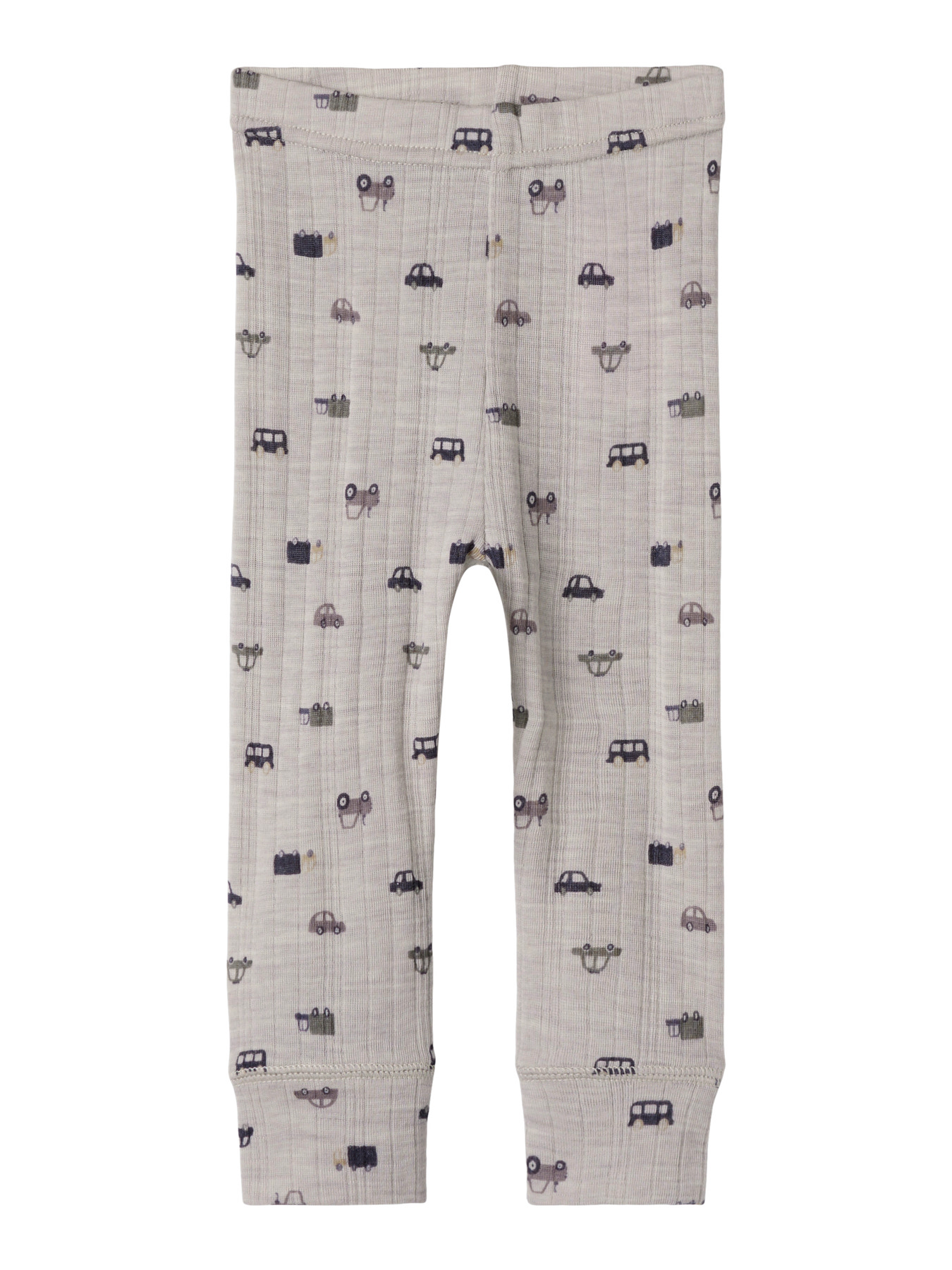 Name It Leggings - Uld - Rib - Noos - NbmWang - Nacreous Cloud/S