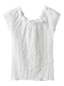 NAME IT Top Halisse Bright White