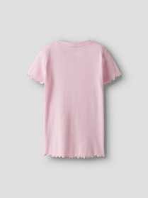 NAME IT Rib T-shirt Vivemma Ballerina Watermelon