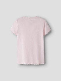 NAME IT Rib T-shirt Vivemma Cradle Pink Lemon