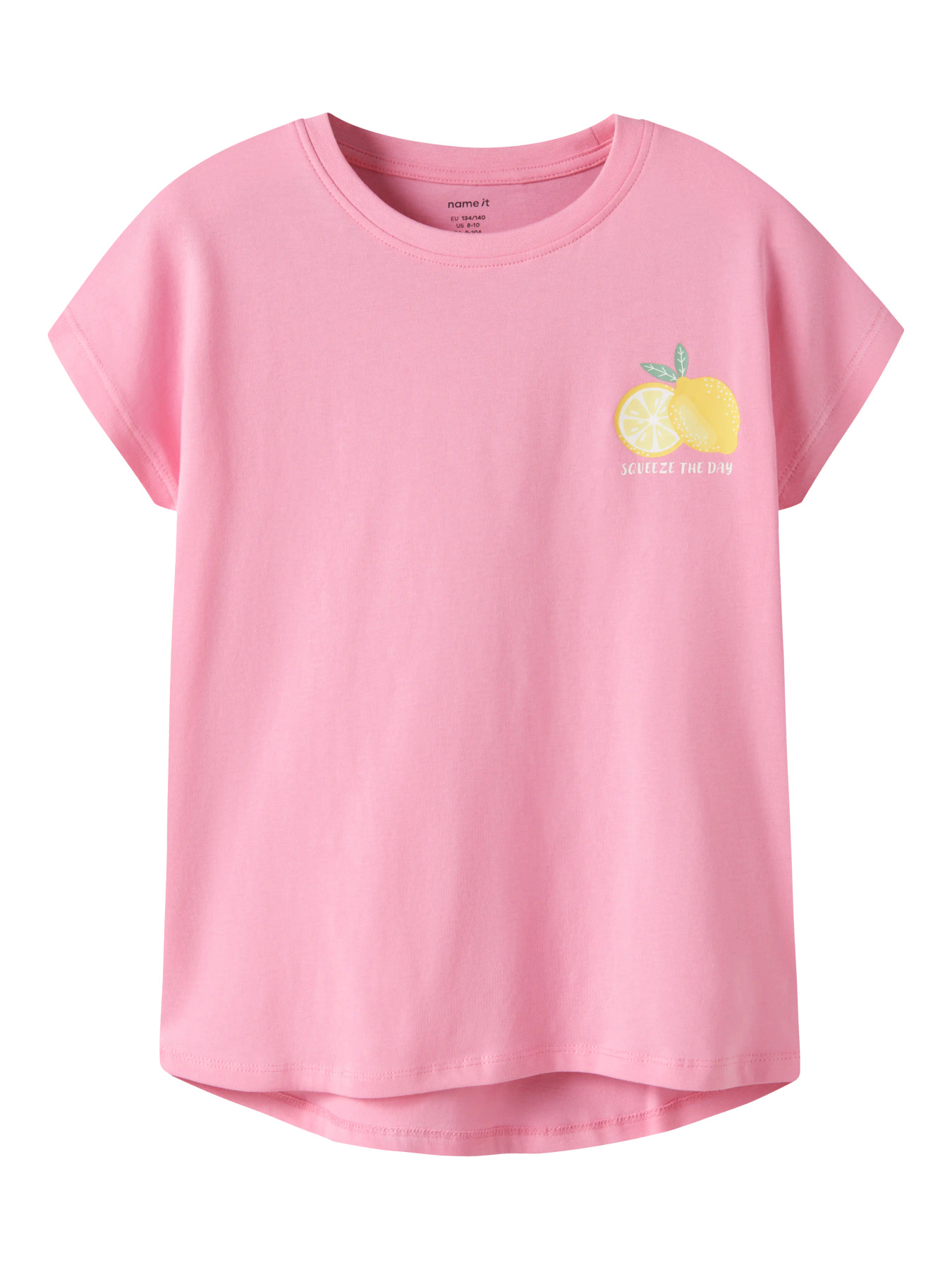 Name It T-shirt - NkfVarutti - Pink Drink/Lemons