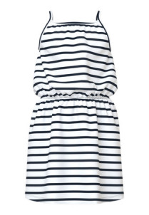 NAME IT Strop Kjole Vigga Bright White Stripe