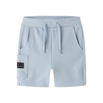 NAME IT Shorts Vivasse Long Blue Fog
