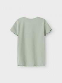 NAME IT T-shirt Vivemma Aqua Gray Lemon